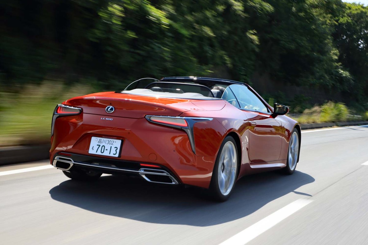 レクサスlc500コンバーチブル Fr 10at 試乗記 かつてない日本車 Webcg