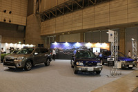 スバルブースの様子。