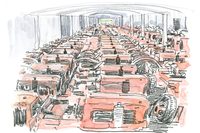 フェルッチョは1949年にトラクターメーカーのランボルギーニ・トラットリーチ社を設立し、本格的にトラクターの製造を開始。さらにはエアコンやボイラーの製造販売まで手を伸ばし、成功を収めた。