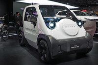 「ジャパンモビリティショー2025」より、ホンダのコンセプトモデル「マイクロEV」。