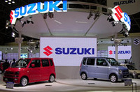【東京モーターショー2003】スズキ「軽ナンバー1はコンパクトにこだわる」