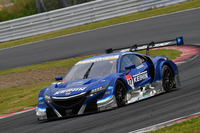 No.17 KEIHIN NSX-GT（塚越広大／小暮卓史）。ピットスタートから健闘を見せ、2位表彰台を獲得した。