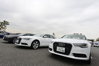 セダン、ワゴン、スポーツモデル、ハイブリッド……と、幅広いラインナップが自慢の「A6」シリーズ。クロスオーバーの「オールロードクワトロ」も人気だ。