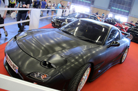 マットのカッティングシートをまとった3代目「マツダRX-7」。