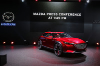 「越 KOERU」という車名には、「既存の概念や枠組みを“越える”価値を提供したい」というマツダの思いが込められている。