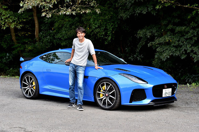 谷口信輝の新車試乗――ジャガーFタイプSVRクーペ（前編） - webCG