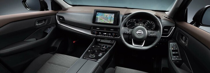 「エクストレイルS e-4ORCE」の内装イメージ。