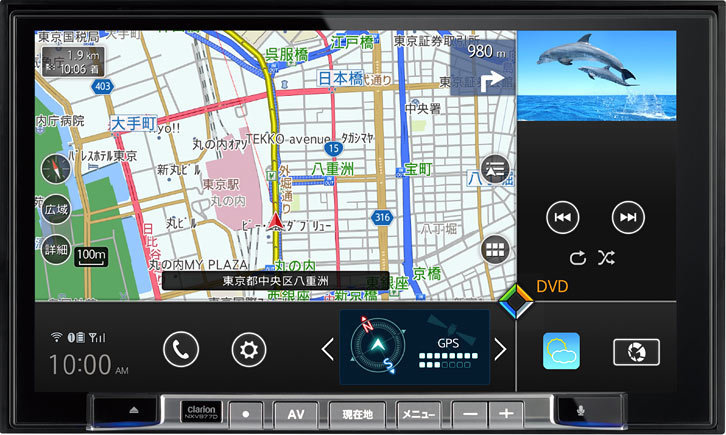 大画面カーナビ「NXV977D」