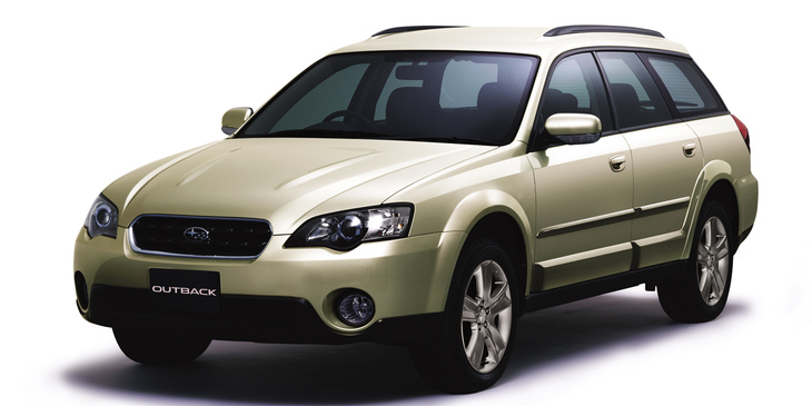 日本名が「レガシィ アウトバック」となったのは、この3代目（2003-2009年）からだ。