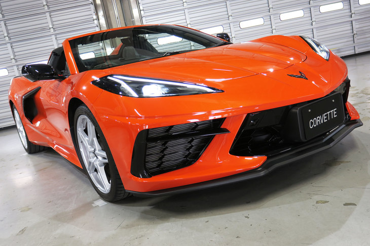 シボレー・コルベット  コンバーチブル 日本仕様プロトタイプ（エクステリア）