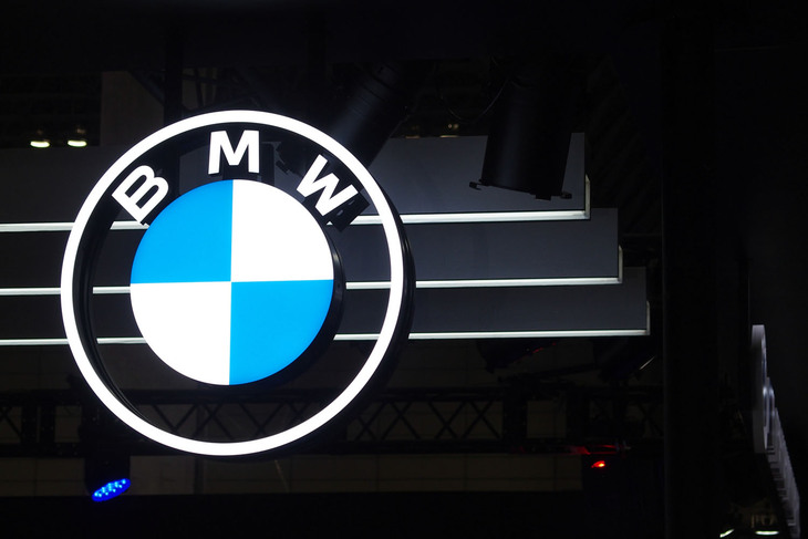 BMWブースの様子。