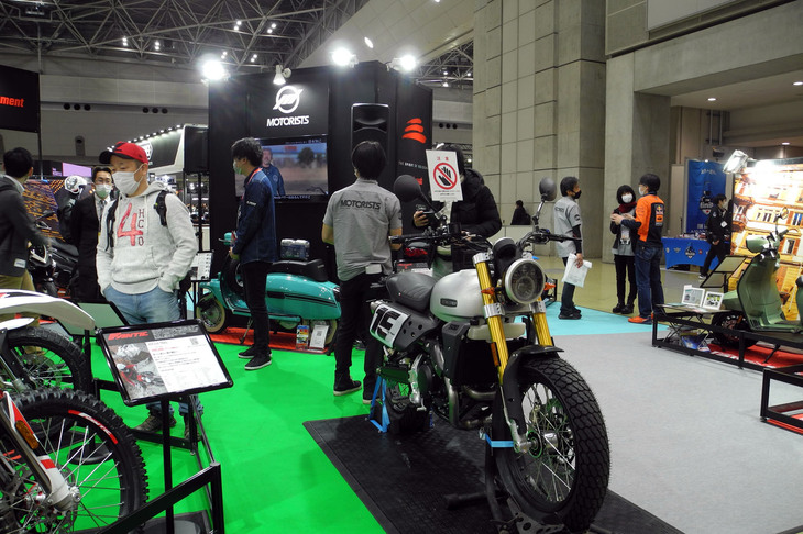 ファンティックの展示エリアの様子。