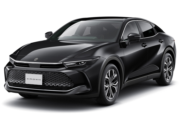 エントリーグレードの「X」と、「G」の標準仕様（写真）、および「G“アドバンスト”」では、切削光輝加工とブラック塗装を組み合わせた19インチアルミホイールが装備される。