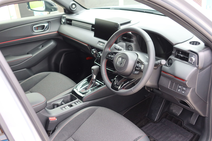 ホンダ・ヴェゼルe：HEV RS（インテリア）