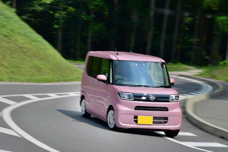 「タント」はシャシーのデキがイイ！（写真=池之平昌信）