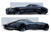 「ビジョン アイコニック」のデザインスケッチ。　
	清水「このスケッチを描いたのはティム・ボールマンさんって人らしいけど……」　
	ほった「日本の政界風にいうと、“ワグナー・チルドレン”なのかな？」