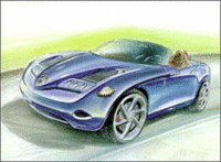 メルセデス「ビジョンSLA」、デトロイトショーで発表予定の画像