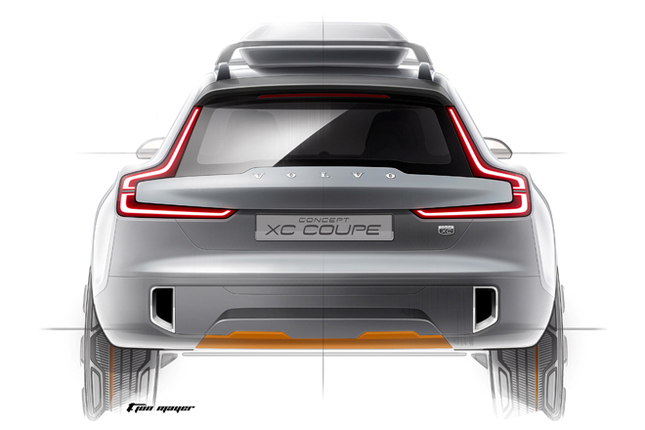 「ボルボ・コンセプトXCクーペ」