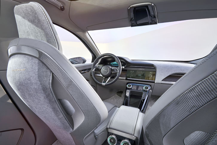 ジャガーIペース コンセプト（インテリア）