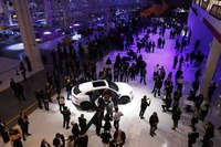 「ウルス」発表会場の様子。