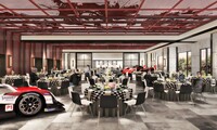 「アンバウンド コレクション by Hyatt」ブランドの施設としては国内初となる「富士スピードウェイホテル」（写真は宴会場の様子）。富士モータースポーツフォレスト内で2022年秋にもオープンする見込み。