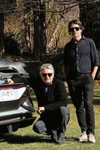 ファブリツィオ・ジウジアーロ氏（写真左）と、ブルーノ・ラフィット氏（同右）。