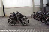 
	工場内の従業員のアシは実用自転車。VWの質実剛健の源はここにあるのか？
	 