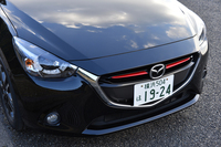 ディーゼルエンジン搭載車には、グリルに赤いガーニッシュが施される。
    