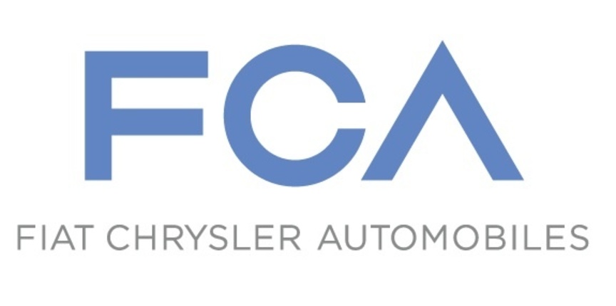 新会社「フィアット・クライスラー・オートモービルズ」のロゴマーク。デザインにあたったのは、ブランドストラテジーを専門とするミラノのロビラントアソチアーティ社。