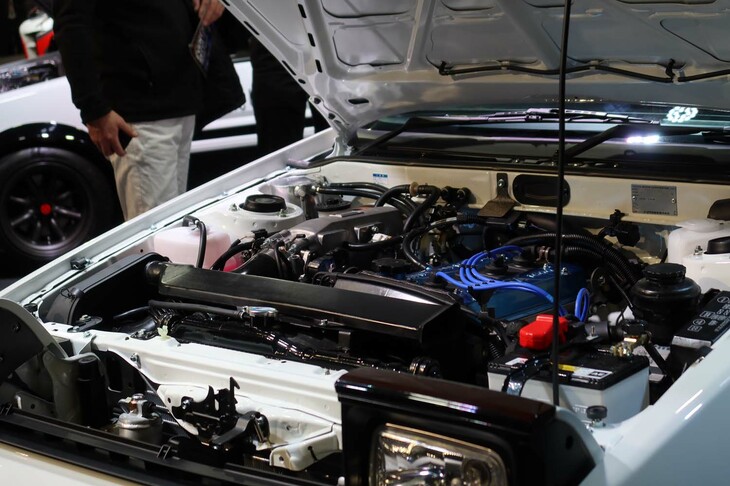 トヨタAE86 H2コンセプト（エンジンルーム）