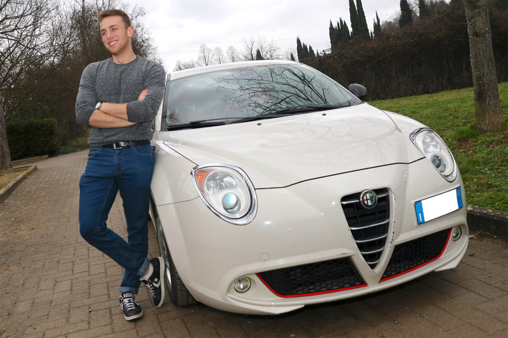 初任給で「ミト」を買ったというエリック君。