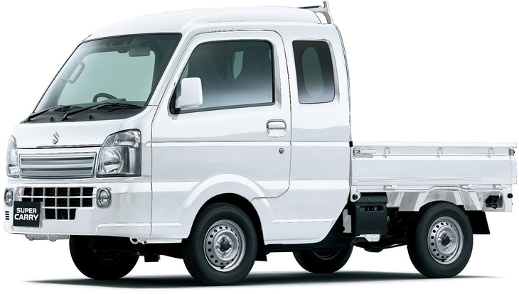 目下オンエア中のCMで、草刈正雄が納豆をかき混ぜながら自慢している「スズキ・スーパーキャリイ」。