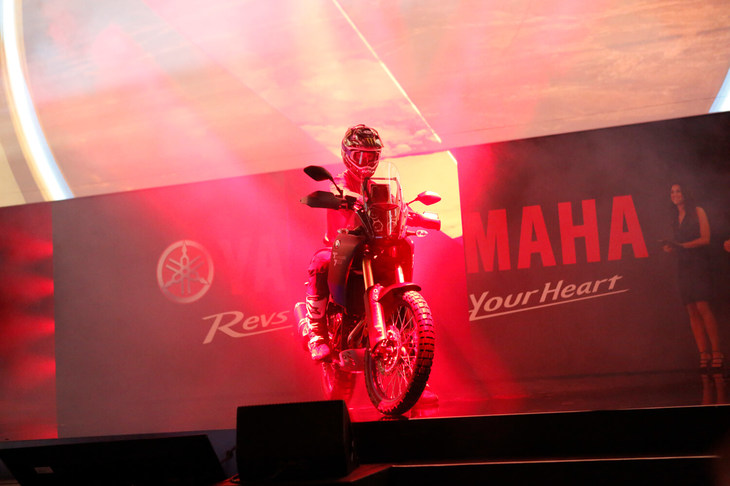 ドゥカティと同じく、EICMAの前に別会場でプレスカンファレンスを行うヤマハ。とくにイタリアでは人気が高く、自国ブランドのように感じているイタリア人のファンも多い。