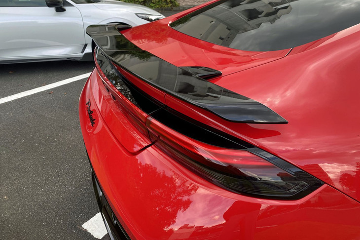 かつてのリアスポイラー人気にあやかって、新型「プレリュード」にもリアスポが用意されていることに涙。装着すればなおよし！