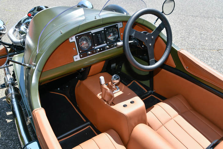 モーガン3ホイーラー（ダッシュボード）