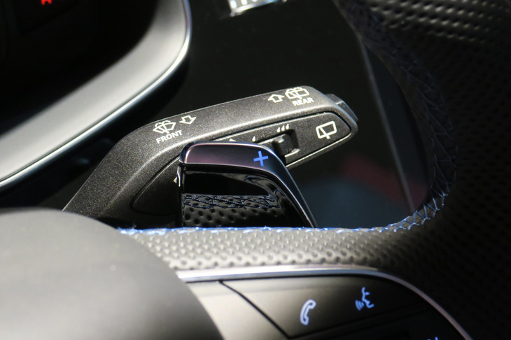 アウディRS Q8（シフトパドル）