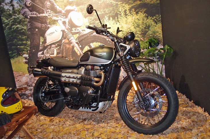 トライアンフ モーターサイクルズ ジャパンは今回の発表を皮切りに、今後月1台のペースで新型車・限定車を導入する予定だという。