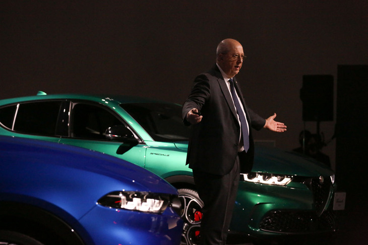 アルファ・ロメオのCEOジャン＝フィリップ・インパラ―ト氏。