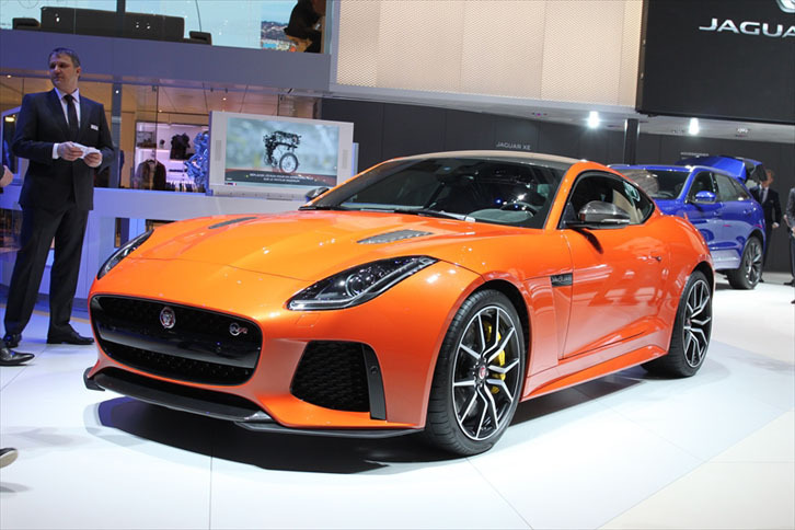 ジャガーFタイプ SVR クーペ