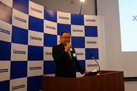 「ミシュランX One」の使用感について語った貴の代表取締役 野本秀夫氏。