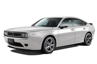 ミツオカが、「ホンダ・シビック」をベースに独自のデザインを架装した「M55」。ベース車のフロントに収まる構造物をクリアする必要があったため、フロントマスクが異様に突き出たモデルとなっている。