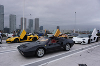 清水氏の所有する「328GTS」。赤い328GTSから黒い328GTSへの、まさかの買い替えだった。