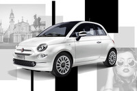 「フィアット500」の限定車「ドルチェビアンコ」登場　上質さを加えたお買い得モデル