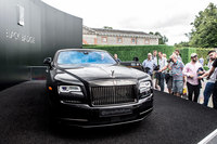 2017年の「グッドウッド・フェスティバル・オブ・スピード」の会場に展示された「ゴースト ブラックバッジ」。