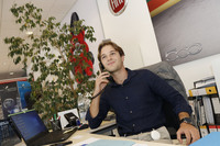 「高校の同級生は進学したり、さまざまな職種に就いたりしましたが、やはり営業は日々お客さんと接することができるのが楽しみです」とアレッシオさん。