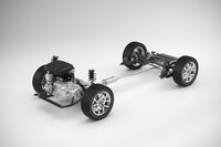 新プラットフォームのCMAにはさまざまなパワープラントが搭載される。これは新しい1.5リッター直3エンジンを搭載する仕様。