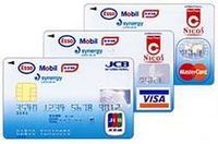 「エッソ」「モービル」「ゼネラル」が1枚のカードにの画像