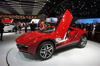 イタルデザイン・ジウジアーロが出展したコンセプトカー「パルクール」。