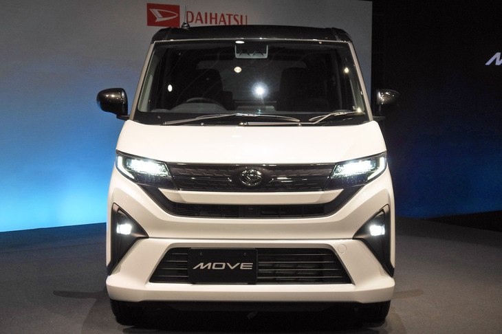 ダイハツ・ムーヴRS（フロントマスク）