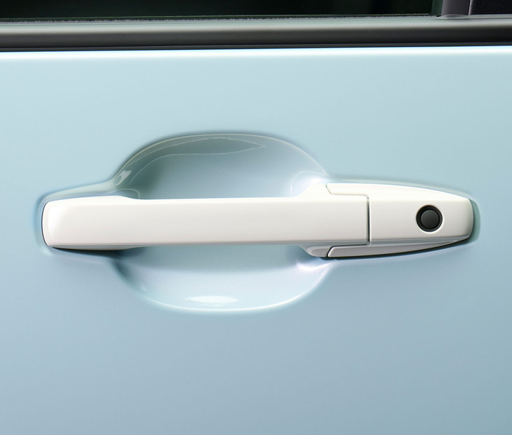 新グレード「N-WGN Lファッションスタイル」のアウタードアハンドル。